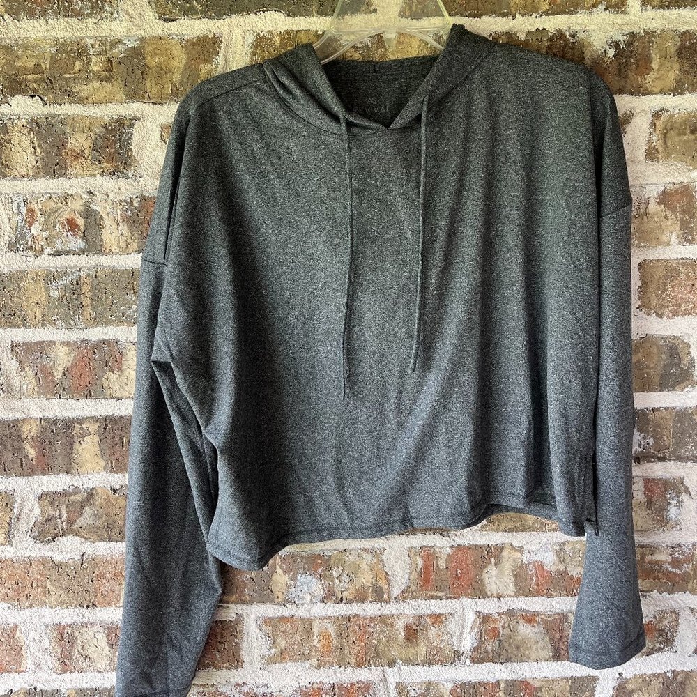 AS Revival Gray cropped hoodie by Altar'd State